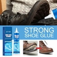 thumbnail image 2 of Agiferg Self Adhesive Shoe Repair Glue, Waterproof Glue Shoe Repair Glue, Shoe Repair Hose With Precision Nozzle Sole, Heel, Leather Repair Tool (1 Piece50ml), 2 of 9
