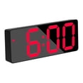 thumbnail image 1 of Digital Alarm Clock, Power Saving Mode & USB Power Supply, Large LED Display for Bedroom, Adjustable Brightness, Alarm and Snooze, Anti-Reflective Surface for Clear Visibility, 1 of 6