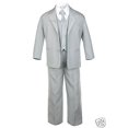 thumbnail image 4 of BABY, TODDLER & BOY WEDDING  PARTY FORMAL no tail TUXEDO SUIT LT. GRAY  S -20, 4 of 7