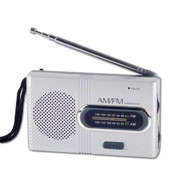 XZNGL Portable Radio Am Fm Am Fm Radio Portable Bc-R21 Portable Pocket Am/Fm Telescopic Antenna Battery Powered Radio Receiver