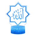 thumbnail image 1 of Islam Eid Ramadan LED Light 3d Moon Lamp With Touch 16 Color Mubarak Gifts For Home Decor Muslims Believers, 1 of 11