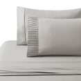 thumbnail image 3 of Marina Decoration Ultra Soft Silky Deep Pocket Solid Rayon from Bamboo Bedding All Season Sheet Set, Taupe Color, 3 of 7