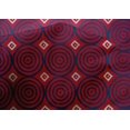 thumbnail image 4 of oneOone Cotton Silk Fabric Diamond & Circle Block Printed Fabric 1 Yard 42 Inch Wide, 4 of 4