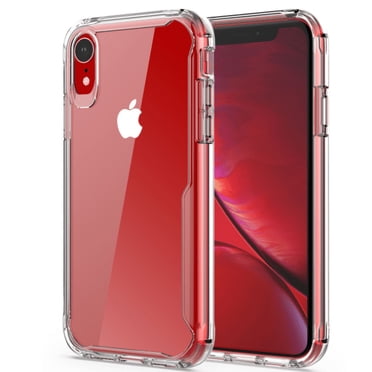 iPhone XR Case Crystal Clear, 3 In 1 Hybrid Hard PC Back Cover with Shockproof Bumper Anti-Scratch Protective Phone Case for IPhone XR/X/XS/XS MAX