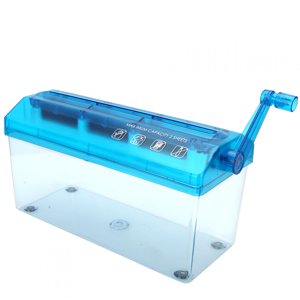 Déchiqueteuse à main, déchiquetatrice à main MINI Découpe de papier de bureau Déchiqueteuse Fonctionnalité intelligente