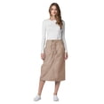 thumbnail image 4 of Adar Universal Scrub Skirts For Women - Mid-Calf Drawstring Scrub Skirt, 4 of 7