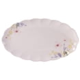 thumbnail image 1 of Hometrends Floral Petal Ceramic Platter, 14 inch, 1 piece, 1 of 6