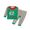 thumbnail image 2 of Ensemble de Pyjama de Noël pour Couple Assorti Pyjamas Familiaux Tenue de Cosplay Elf pour Enfants Adultes Ensembles de PJs, 2 of 6
