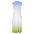 thumbnail image 5 of Yuyuzo Robes de Plage pour Femmes 2025 Décolleté en V Profond Sans Manches Robes Longues de Fête Fluides Boho Vacances Robe Maxi, 5 of 5