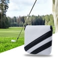 thumbnail image 4 of PU Golf Mallet Putter Head Cover for Most Putter Protection Guard Outdoor Sports White, 4 of 8