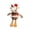 D, variant on Christmas Plush Deer, Soft Holiday Decorations, Cute Elk Ornaments for Shelf Sitter, Festive Gift for Home or Seasonal Centerpiece