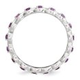 thumbnail image 2 of Bague en Argent Sterling Empilable Expressions Améthyste Taille 6, 2 of 3