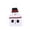 Snowman, variant on Elodie Christmas Apron Bib Apron Adorable for Adult Sleeveless Apron Adjustable Novelty Elf