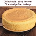 thumbnail image 4 of Cheese Cake Mold  Pan Aluminium Alloy Reusable Removable Bottom Non-stick Mousse Baking Mould, 4 of 10