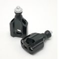 thumbnail image 3 of jinwen 2x 28MM 1 1/8" Handlebar Riser Mount Clamps Motorcycle Dirt Bike ATV Black, 3 of 5