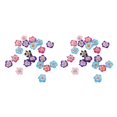 thumbnail image 2 of VONKY 20 Pieces Mixed Color Flower Polymer Beads Jewelry Clay Making Findings 12mm 2Set, 2 of 6