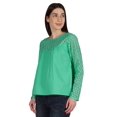 thumbnail image 3 of Moomaya Haut en Dentelle Style Victorien pour Femmes Manches Longues Tunique Décontractée Unie, 3 of 6