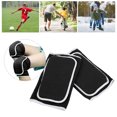 thumbnail image 4 of Sponge Padded Knee Pads, Multifunction Kids Knee Pads Safe To Use Lightweight  for Outdoor for Activities Black,Red,Blue, 4 of 8