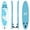 Turquoise, variant on Goplus Large Inflatable SUP Board, Portable Paddle Board with 5D rings Stand Up Paddle Board for Youth & Adult Pink