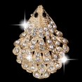 thumbnail image 4 of KLKCMS Épingle Broche Animal Mignonne en Strass en Forme de Hérisson Porc-Épic Or, 4 of 9