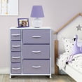 thumbnail image 2 of Commode à 7 Tiroirs - Violet, 2 of 7