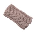 thumbnail image 1 of Femmes Hiver Bandeau Élasticité Tête Chaud Conception Chunky; Mode Dames Oreille Muffs Style Simple Accessoires de Cheveux pour les Femmes Cameo Brun, 1 of 6