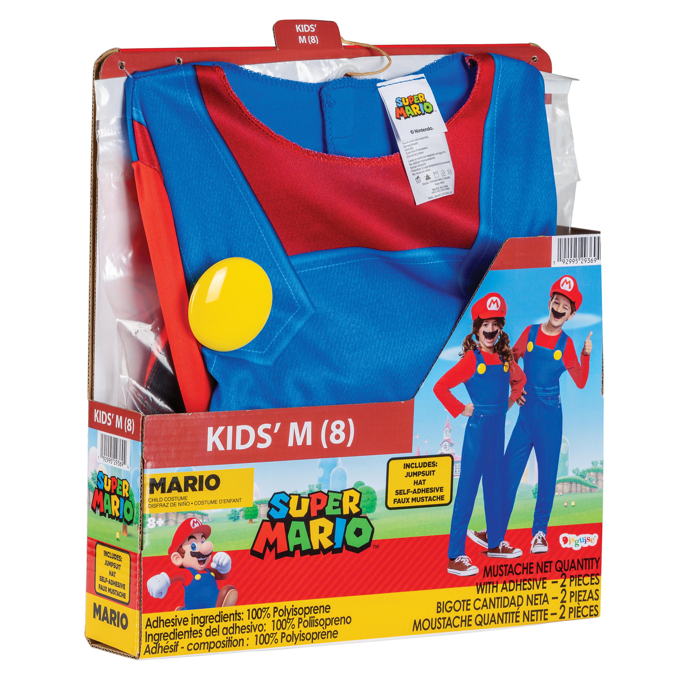 Child Boy's Super Mario Bros. 'Mario' Classic Costume