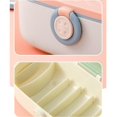 thumbnail image 3 of Decodeary Ensemble de Boîtes à Couture Fils Organisateur de Ciseaux Bricolage Kits de Couture pour Adulte Rose Rose 15x6x6cm, 3 of 6