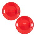 thumbnail image 1 of Slippery Racer Downhill Pro Traîneau de Neige à Disque Soucoupe pour Adultes/enfants, Rouge (Lot de 2), 1 of 8