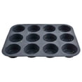 thumbnail image 1 of karymi New Colorful Grain 12 Mafen Cup Round Pudding Household Cake Baking Tool Summer Savings, 1 of 7