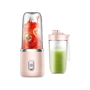 Dvkptbk Jesus Resin Blenders for Shakes and Fruit Juicer USB Rechargeable with 6 Blades Handheld Blenders for Sports Travel and Outdoors Juicer