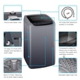 thumbnail image 4 of COMFEE' Machine à Laver Portable, Laveuse Compacte de 1,0 Pi3 (IEC) avec Écran DEL, Cycles de Lavage Entièrement Atomatiques, 2 Rouleaux Intégrés, Gain de Place, Lessive Idéale, Gris Magnétique, Grand (CV10DP, 4 of 5