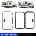 thumbnail image 3 of Porte de Bagages RV, Alliage d'Aluminium H500 W300mm Compartiment de Remorque pour Moteur Maison, 3 of 8