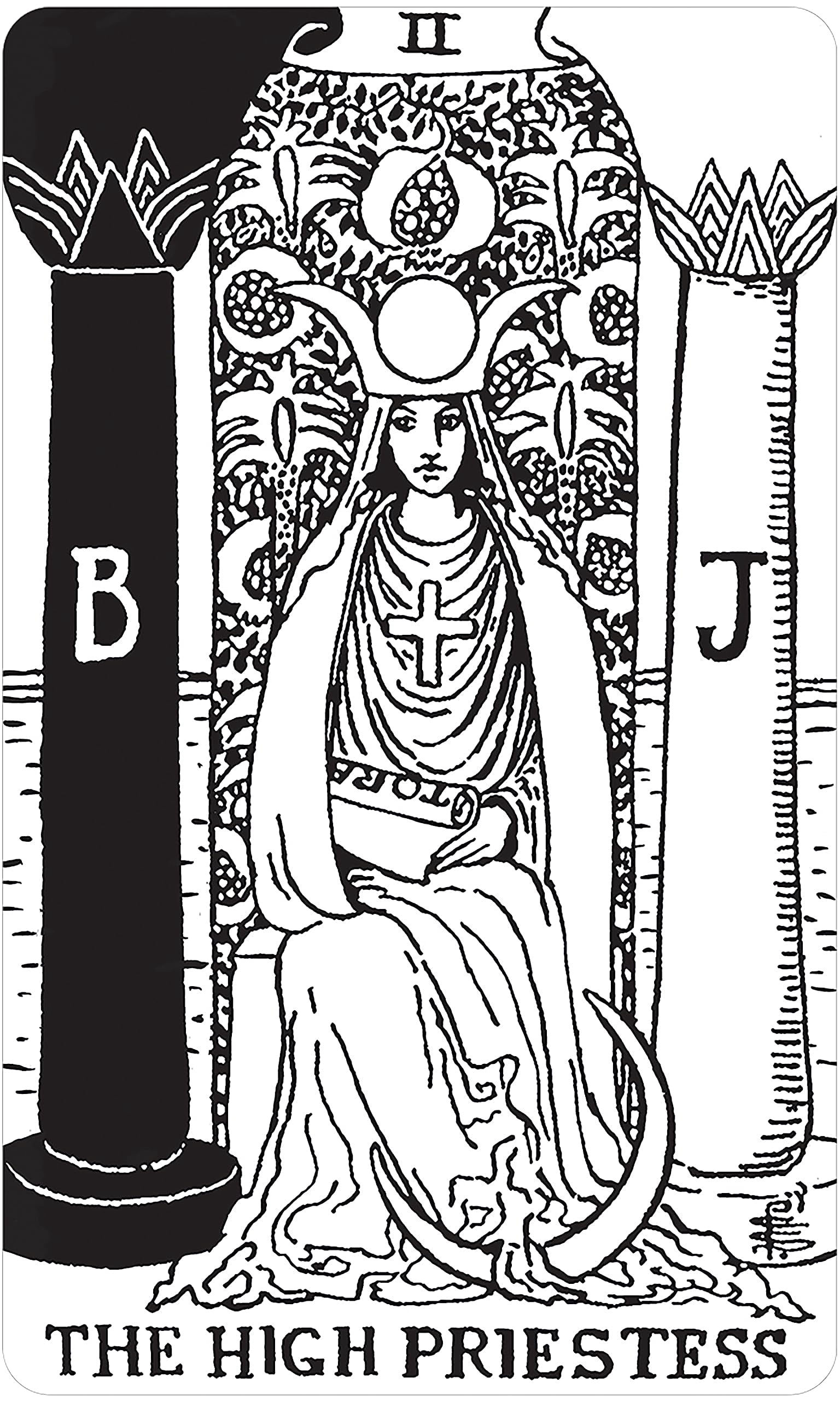 Black & White Rider-Waite® Tarot Deck