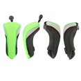 thumbnail image 1 of S SERENABLE 4 Pieces Mesh Golf Hybrid Club with Number Tag Golf Gift Protecter Set Green, 1 of 9