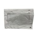 thumbnail image 4 of Decodeary Pochette Durable pour Organiser les Documents au Bureau Pochette Portable à Fermeture Éclair Blanche 5Set, 4 of 6