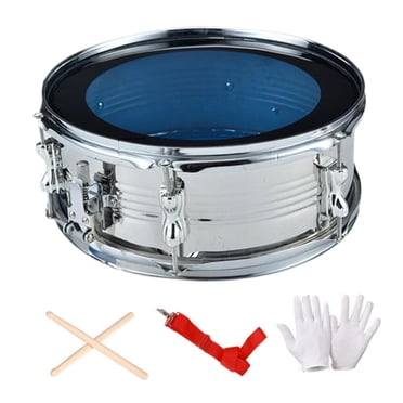 Milaget 13" Snare Drum Lightweight Musical Instruments for Kids Beginners Boys Girls
