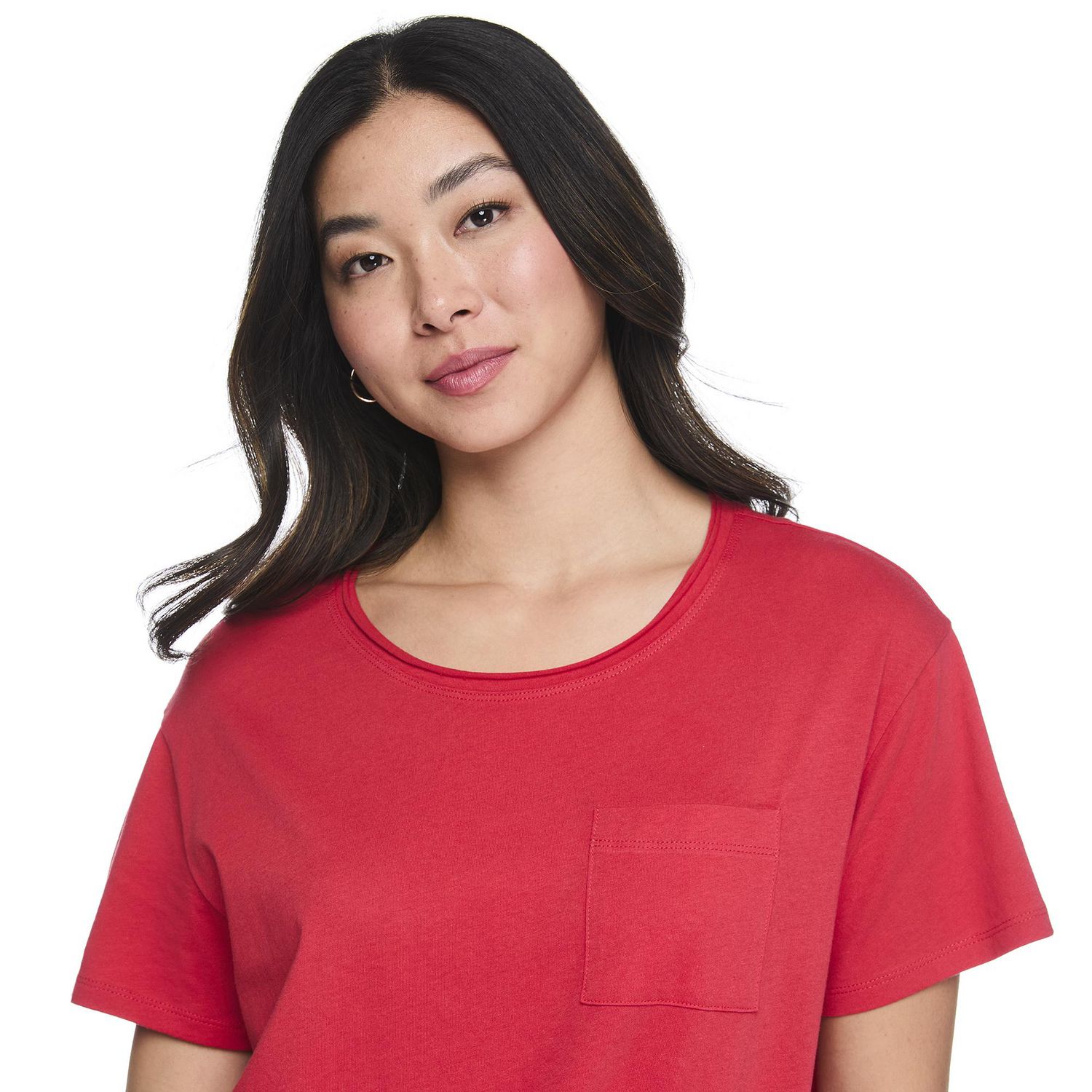 T-shirt à pochette George pour femmes