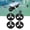 Black, variant on Aluminum Alloy 4PCS Protective Drone Motor Caps for Air 3S, 3, 3 PRO Classic with Splash, Dust and Bump , Aerospace Grade CNC Machined, Ultra Light Design