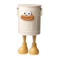 thumbnail image 2 of Pen Holders Cup With Foot Cute Desktop Pencil Storage Organizer With Handle Desk Small Bucket Pails For School Classroom Accessory, 2 of 8