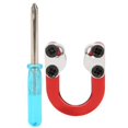 thumbnail image 2 of Sturdy Durable Metal D  Metal D , Archery Equipment, for Outdoor Use Archery Accessory Arrows red, 2 of 8