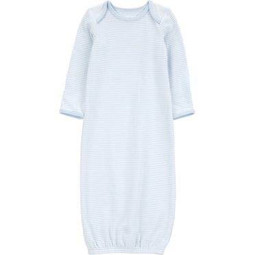 Carter's Child of Mine Baby Boys' Gown Blue Stripe