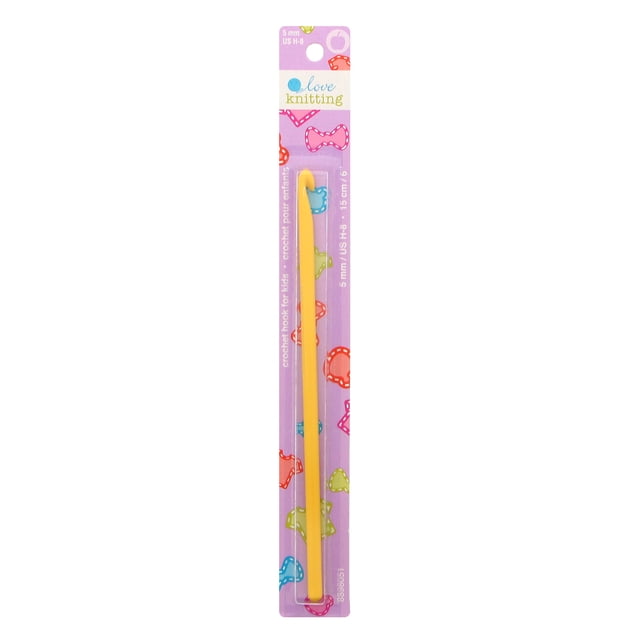 LOVE KNITTING Kids Crochet Hook 15 cm (6 in), 5 mm (0.2 in)