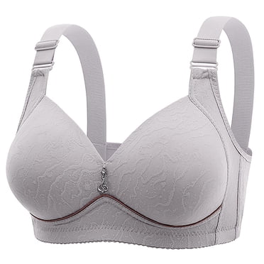 AWZXDE Comfortable Plus Size Wireless Bra for Women - Ideal Underwear for Middle Age and Elderly Fit for Everyday Wear and Support