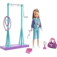 thumbnail image 1 of Poupée et coffret de jeu Gymnastique Barbie Équipe Stacie, 1 of 9