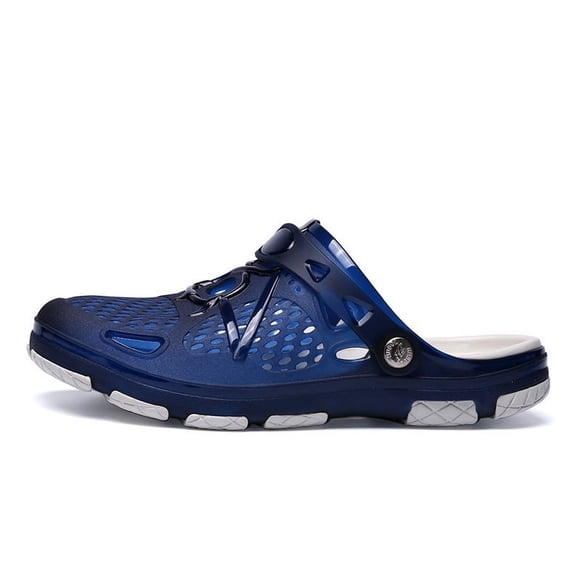 Sabots pour Hommes Légers Chaussures de Jardin Sabots Respirants Pantoufles de Plage Mules à Enfiler Piscine Plage Cour pour Hommes Chaussures pour Hommes Garçons