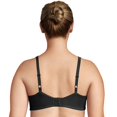 thumbnail image 2 of Playtex Womens Secrets Perfectly Smooth Wirefree Bra, 42DDD, Black Stripe, 2 of 2