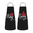 thumbnail image 1 of fastboy 2pieces Cool Gifts For Couples And Aprons Protective And Easy To Clean Packaging List Couples Aprons Black B, 1 of 6