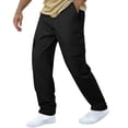 thumbnail image 1 of Ceisia Pantalon Habillé pour Homme, Coupe Droite Ajustée, Formel, avec devant Enveloppant, Structuré, Infroissable, Multicolore, 1 of 5