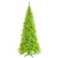 thumbnail image 2 of Vickerman 5.5' Lime Fir Artificial Christmas Tree with 300 Aqua LED Lights, 2 of 3